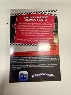 Pokemon TCG Scarlet & Violet White Flare Booster Bundle 6 Packs Sealed - Image 3