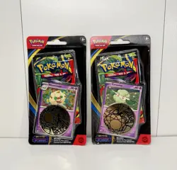 Pokemon TCG Phantasmal Flames Blister Bundle Cottonee & Whimsicott Sealed - Image 1