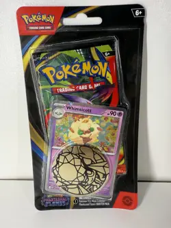 Pokemon TCG Phantasmal Flames Blister Bundle Cottonee & Whimsicott Sealed - Image 3