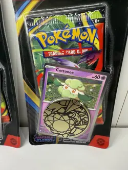 Pokemon TCG Phantasmal Flames Blister Bundle Cottonee & Whimsicott Sealed - Image 4