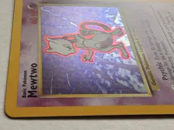 Pokemon Mewtwo Base Set 10/102 Holo Rare Wizards WOTC 1999 Pokemon TCG - Image 2