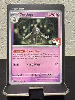 Pokemon TCG Dusclops 19/64 Prize Pack Series 7 Stamped - Image 1