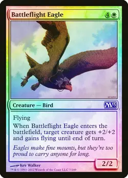 Battleflight Eagle FOIL Magic 2013 / M13 NM White Common MAGIC CARD ABUGames - Image 1