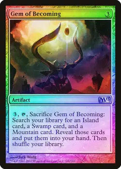 Gem of Becoming FOIL Magic 2013 / M13 NM Artifact Uncommon MAGIC CARD ABUGames - Image 1