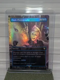 MTG Flash Photography (Borderless) Foil FIC 463 - FF Magic The Gathering Card - Image 1