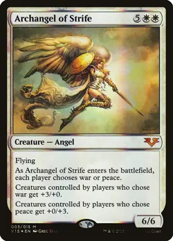 Archangel of Strife FOIL From the Vault: Angels NM Mythic Rare CARD ABUGames - Image 1