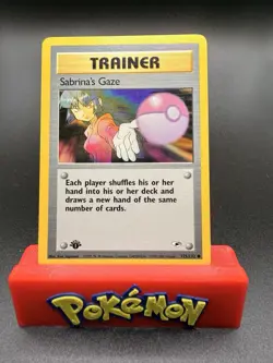 Pokemon Card - Sabrina's Gaze Gym Heroes 125/132 Common 1st Edition - Image 1
