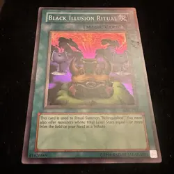 Yugioh TCG Black Illusion Ritual MRL-051 Magic Ruler Unlimited Edition Holo - Image 2
