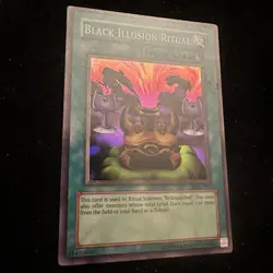 Yugioh TCG Black Illusion Ritual MRL-051 Magic Ruler Unlimited Edition Holo - Image 3