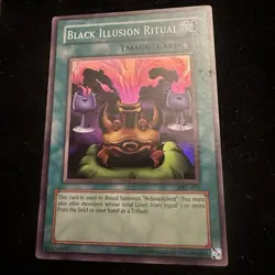 Yugioh TCG Black Illusion Ritual MRL-051 Magic Ruler Unlimited Edition Holo - Image 4