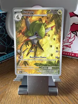 Pokemon TCG SV Black Bolt Fraxure Illustration Rare Card 146/086 NM Condition - Image 1