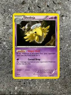 Pokemon TCG Cards Shedinja 48/124 Dragons Exalted Rare - Image 1