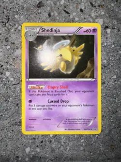 Pokemon TCG Cards Shedinja 48/124 Dragons Exalted Rare - Image 3