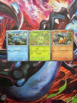 Pokemon TCG Ascending Heroes Deluxe Pin Collection 3 Cosmo Holo Promo Cards - Image 1