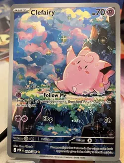 Clefairy 94/88 Perfect Order Full Art Illustration Rare Pokemon Card - Image 1