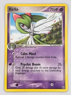 Pokemon Kirlia EX Delta Species 47/113 EXC BUY 2 CARDS GET 1 FREE!! - Image 1