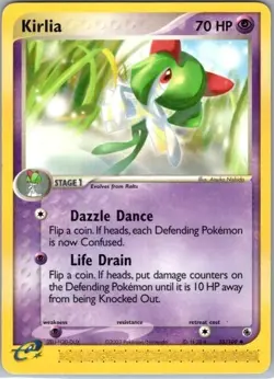 Kirlia 35/109 - RUBY & SAPPHIRE LP-EXC BUY 2 CARDS GET 1 FREE!! - Image 1