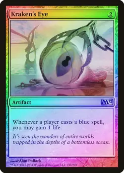 Kraken's Eye FOIL Magic 2012 / M12 NM Artifact Uncommon MAGIC CARD ABUGames - Image 1