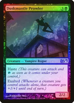Duskmantle Prowler FOIL Magic 2013 / M13 NM Black Uncommon MAGIC CARD ABUGames - Image 1