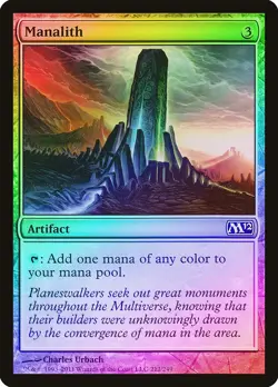Manalith FOIL Magic 2012 / M12 NM Artifact Common MAGIC MTG CARD ABUGames - Image 1