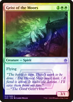 Geist of the Moors FOIL Masters 25 NM White Common MAGIC MTG CARD ABUGames - Image 1