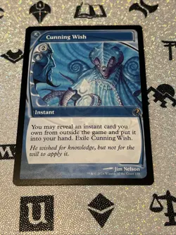 MTG - Cunning Wish (Future Sight) Mystery Booster 2 Regular NM - Image 1