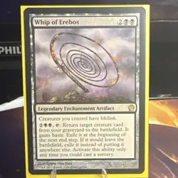 Wizards of the Coast Whip of Erebos 110/249 2013 Artifact Black English MTG - Image 1