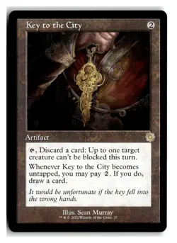 Key to the City R The Brothers' War: Retro Frame Artifacts 27 NM - Image 1
