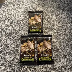 3x Secrets of Strixhaven Collector Booster Packs Magic The Gathering Mtg Sealed - Image 1
