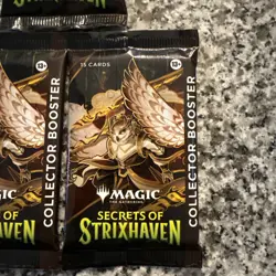 3x Secrets of Strixhaven Collector Booster Packs Magic The Gathering Mtg Sealed - Image 4