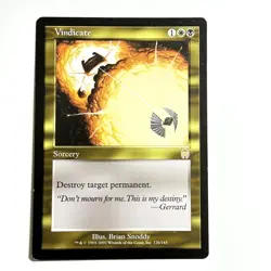 Vindicate 126 R Apocalypse Magic the Gathering MTG LP - Image 1