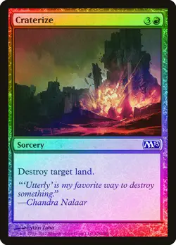 Craterize FOIL Magic 2013 / M13 NM Red Common MAGIC GATHERING CARD ABUGames - Image 1