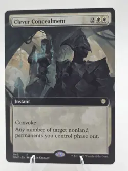 Clever Concealment (Extended Art) Commander: Phyrexia: All Will Be One Regular - Image 1
