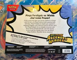 Pokemon TCG - Ascended Heroes - Mega Feraligatr ex Box - New and Sealed - Image 2