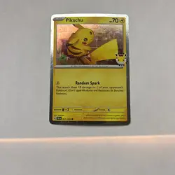 Pikachu 051/162 Cosmos Holo TEF Pokemon Day 2026 Stamped Promo - Image 1