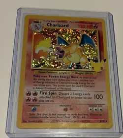 Pokemon TCG Celebrations Charizard 4/102 Classic Collection Holo LP - Image 1