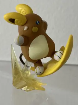 Pokemon Alolan Raichu Figure From Figure Collection Box 2 - 2” - Image 4