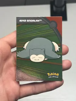 Snorlax #143 HV14 Foil - Pokemon 2000 Topps TV Heroes & Villians - Blue Logo - Image 1