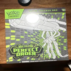 Pokemon Mega Evolution Perfect Order Elite Trainer Box English Tyrunt Clefable - Image 1