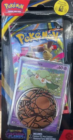 Pokemon TCG PHANTASMAL FLAMES COTTONEE Blister Booster Pack. New and Sealed - Image 1