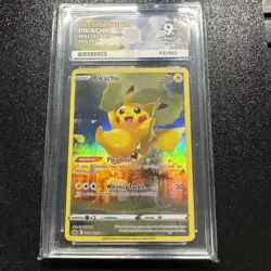 Pikachu GG30/GG70 Galarian Gallery Pokemon TCG Crown Zenith Ace 9 - Image 1