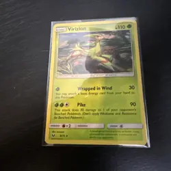 Virizion 8/73 Holo SHINING LEGENDS Pokemon NM TCG Trading Card Game Pokemon - Image 1