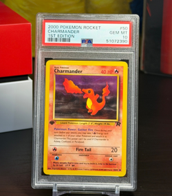 2000 pokemon rocket charmander 1st edition PSA 10 - Image 1