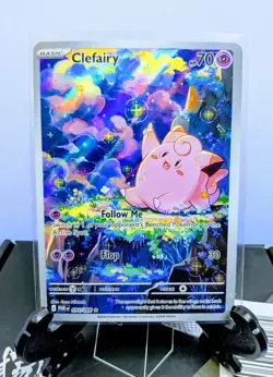 Pokemon TCG Perfect Order 2026 Clefairy #94/#88 Full Art Holo Special Rare - Image 1