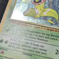 Pokemon TCG Victreebel 14/64 Holo Jungle English 1999 WOTC Unlimited - Image 5