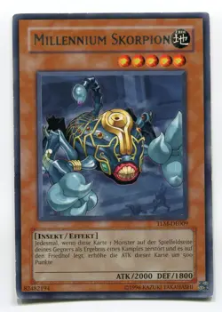 Yu-Gi-Oh! Millennium Skorpion Rare TLM-DE009 - Image 1