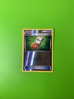 Pokedex 98/114 Black & White Reverse Holo Pokemon Card LP+ - Image 1