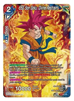 Dragon Ball Super Card Game SSG Son Goku, Divine Restraint - Image 1