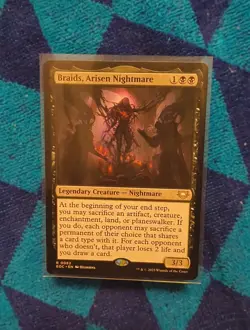 MTG Magic the Gathering Card Braids Arisen Nightmare NM - Image 1