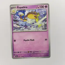 069/142 Espathra : Common Card : Stellar Crown : Pokemon TCG - Regular - Image 1